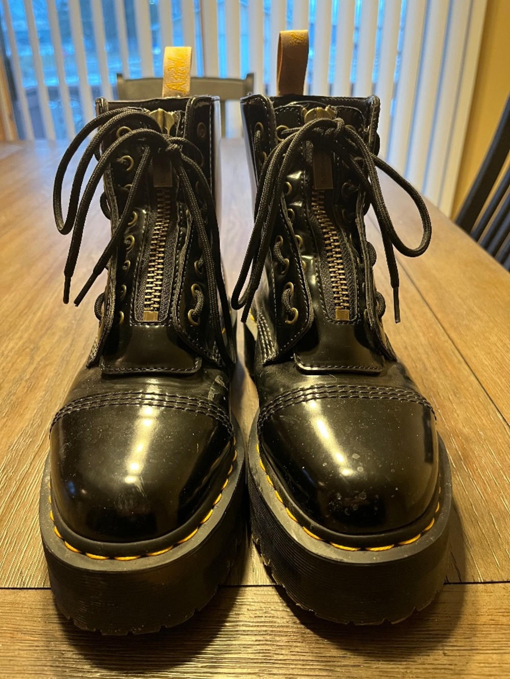 Dr. Martens Black Vegan Sinclair Boots Size 42 US Women’s 10